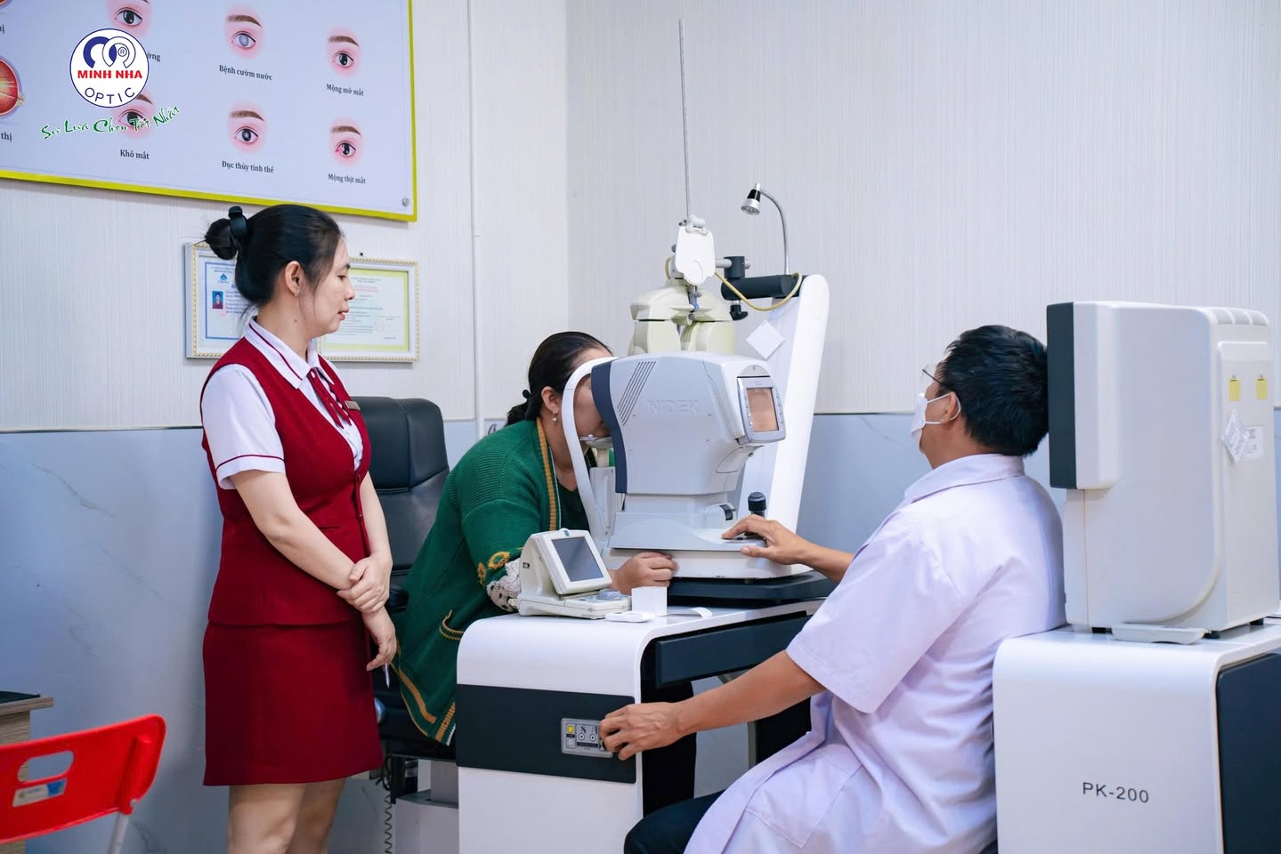 ĐO MẮT KỸ LƯỠNG THEO QUY TRÌNH TIÊU CHUẨN | MẮT KÍNH MINH NHÃ PHAN THIẾT
