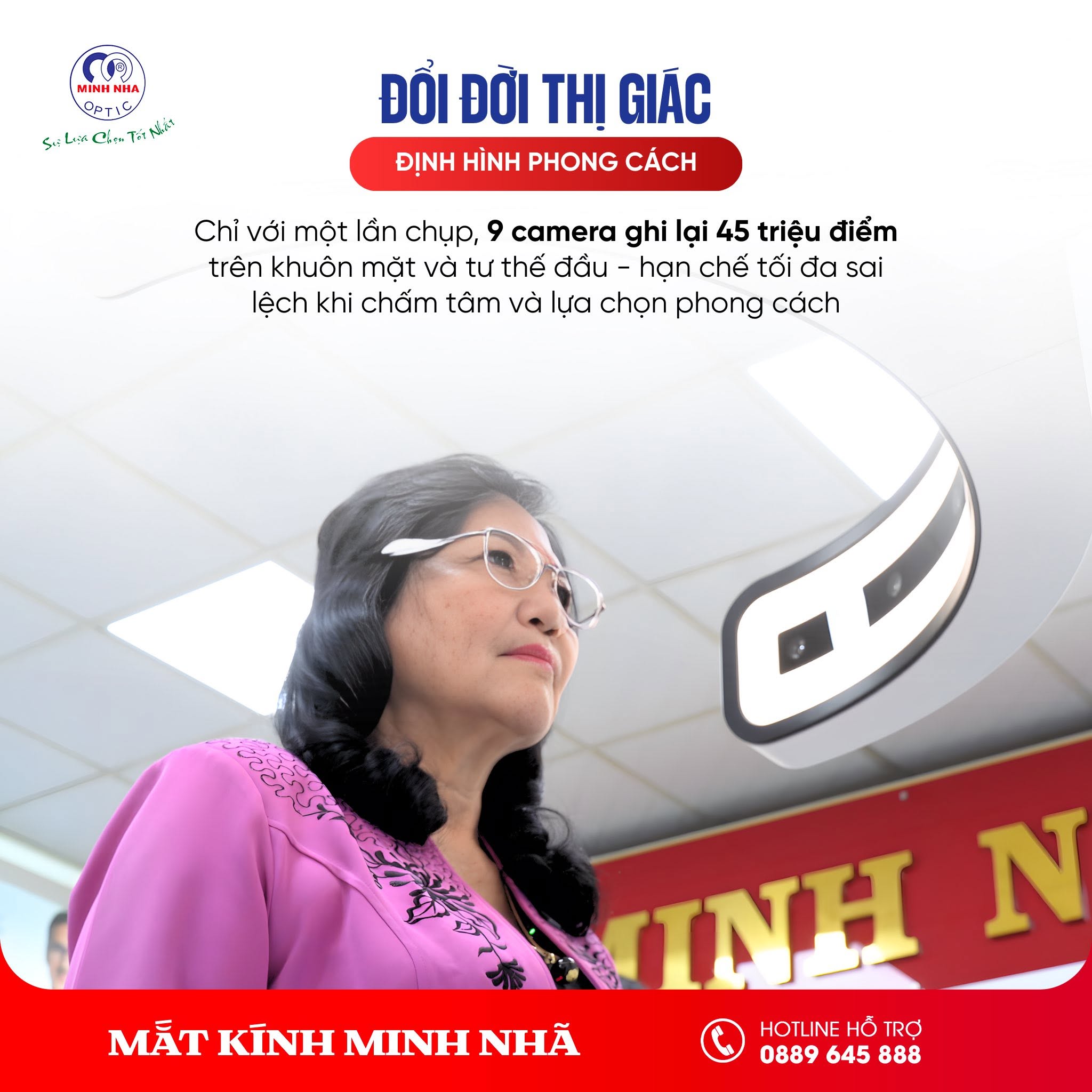THIẾT BỊ ĐỊNH TÂM 3D – CÁ NHÂN HÓA THỊ GIÁC | MẮT KÍNH MINH NHÃ PHAN THIẾT