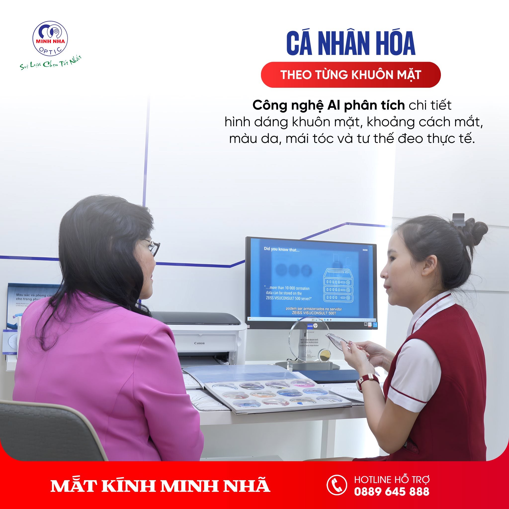 THIẾT BỊ ĐỊNH TÂM 3D – CÁ NHÂN HÓA THỊ GIÁC | MẮT KÍNH MINH NHÃ PHAN THIẾT