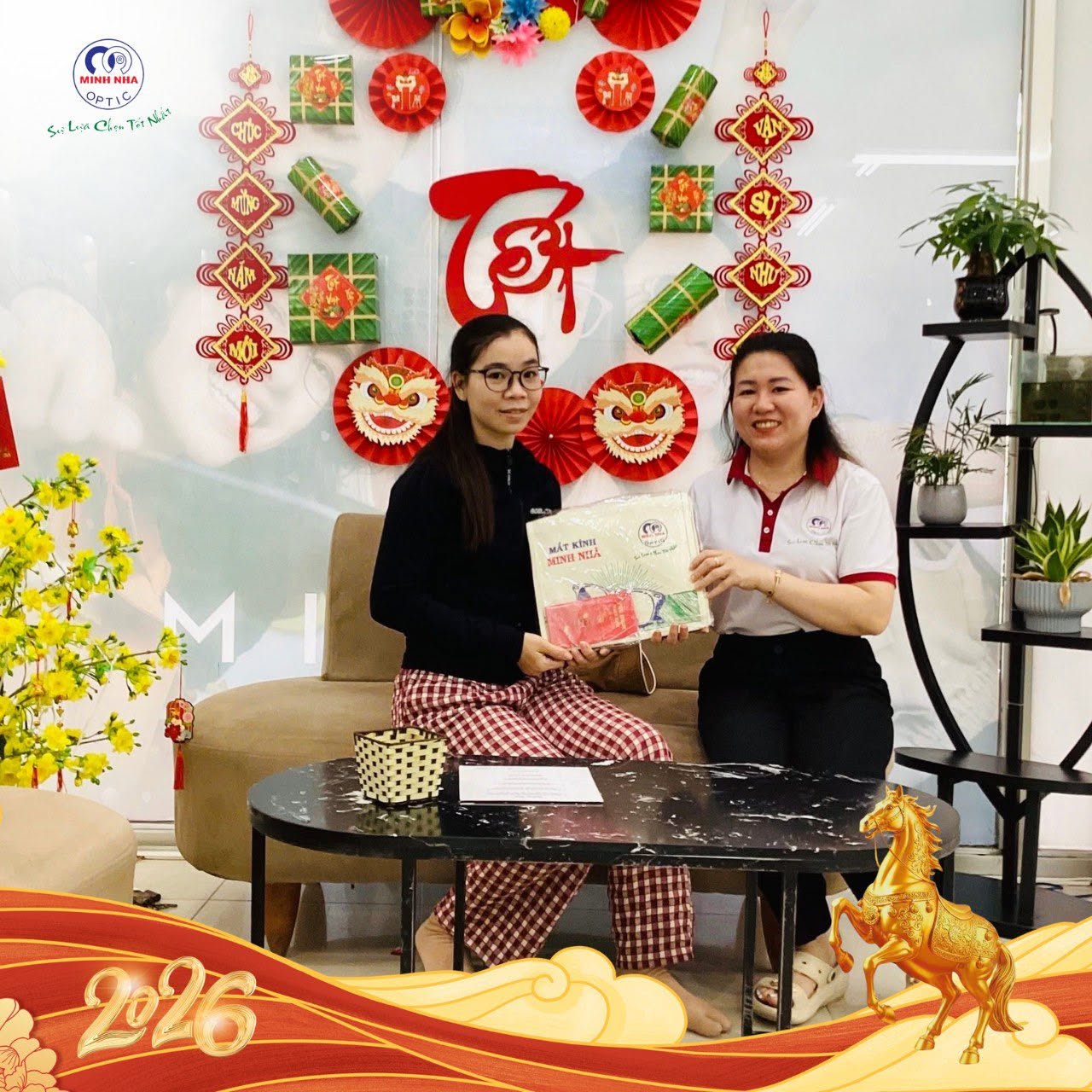 VUI ĐÓN XUÂN SANG – NHẬN QUÀ NGẬP TRÀN | MẮT KÍNH MINH NHÃ PHAN THIẾT
