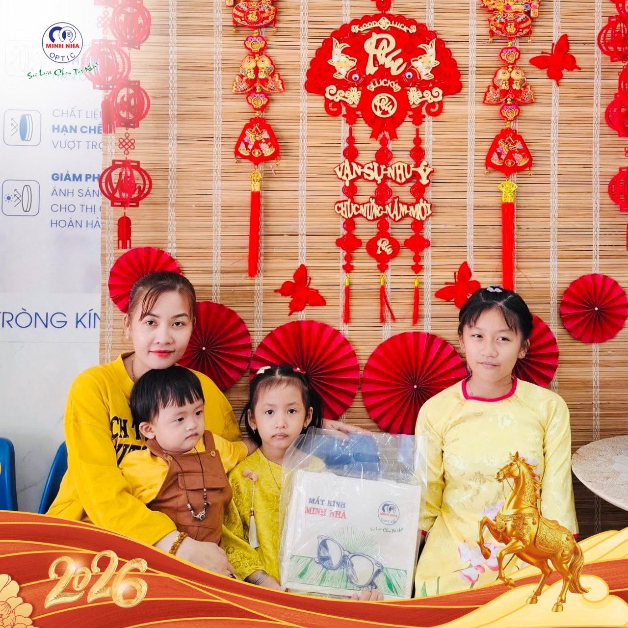 VUI ĐÓN XUÂN SANG – NHẬN QUÀ NGẬP TRÀN | MẮT KÍNH MINH NHÃ PHAN THIẾT
