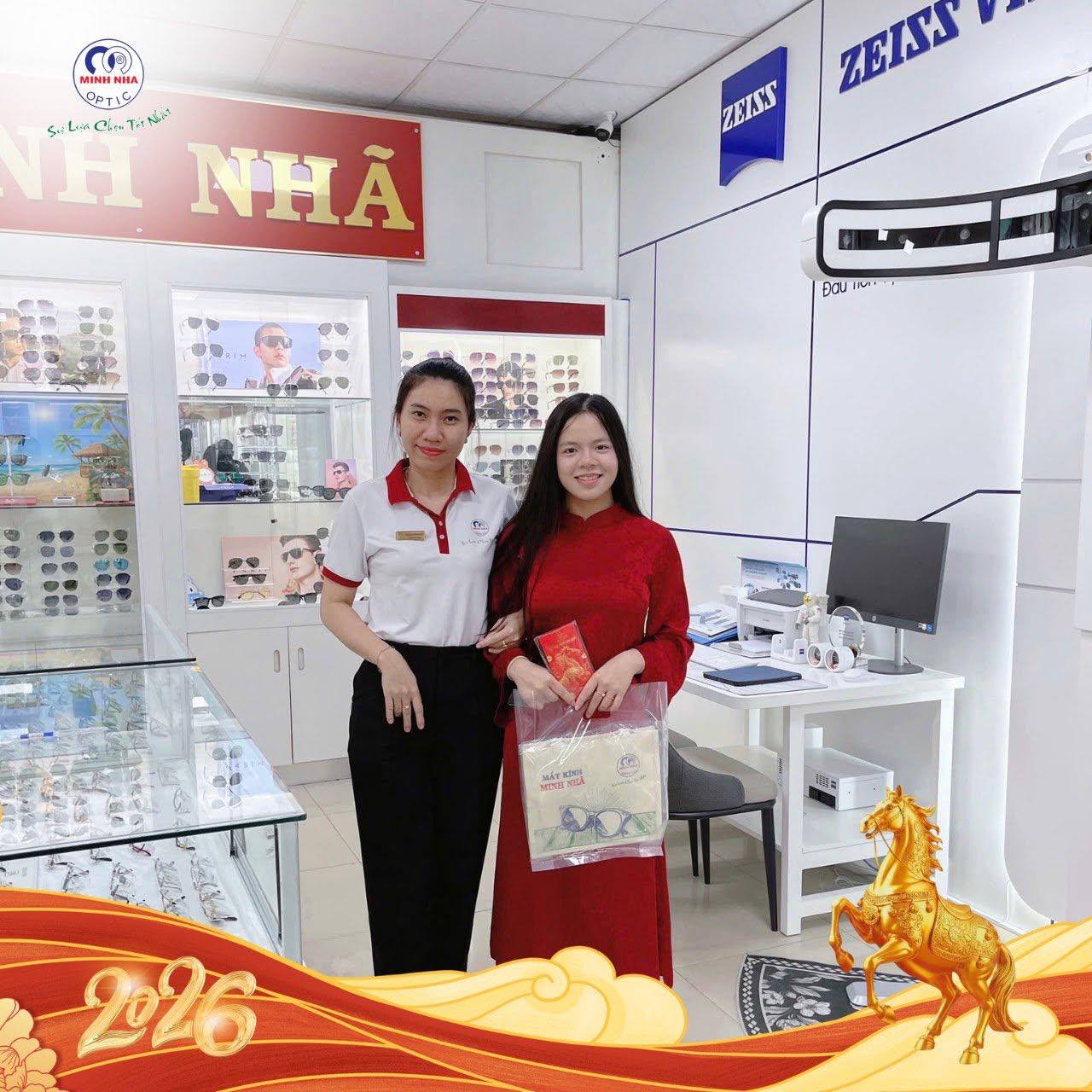 VUI ĐÓN XUÂN SANG – NHẬN QUÀ NGẬP TRÀN | MẮT KÍNH MINH NHÃ PHAN THIẾT