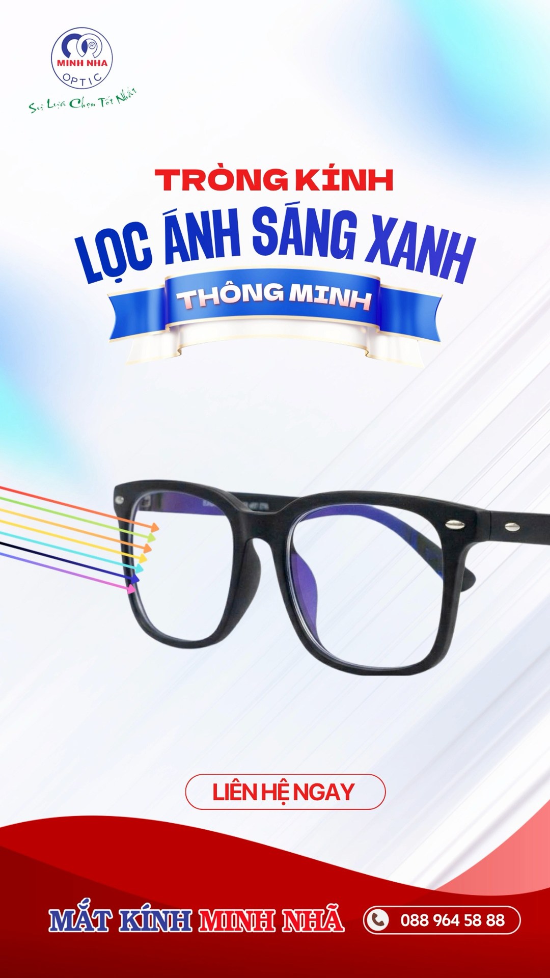 TRÒNG KÍNH LỌC ÁNH SÁNG XANH – GIẢI PHÁP CHO MẮT THỜI CÔNG NGHỆ | MẮT KÍNH MINH NHÃ PHAN THIẾT