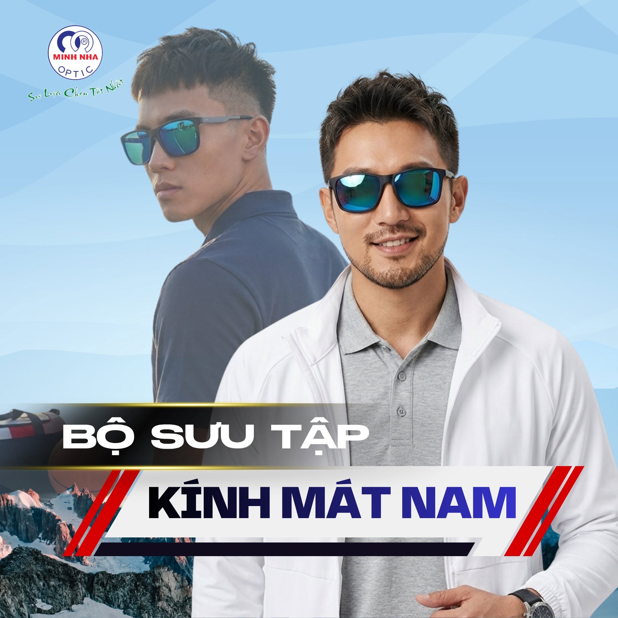 BỘ SƯU TẬP KÍNH MÁT NAM – BẢN LĨNH & LỊCH LÃM 2026 | MẮT KÍNH MINH NHÃ PHAN THIẾT