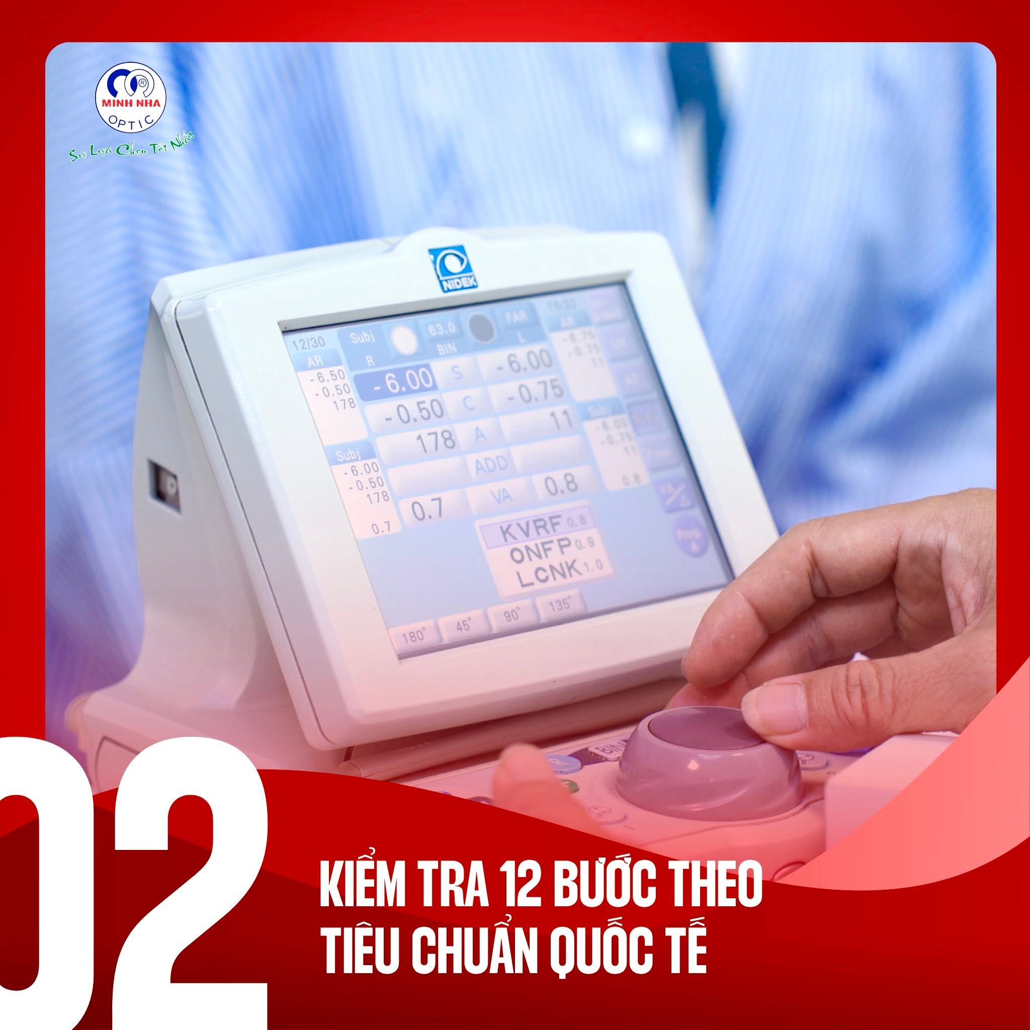 QUY TRÌNH TƯ VẤN - ĐO MẮT - CẮT KÍNH | MẮT KÍNH MINH NHÃ PHAN THIẾT