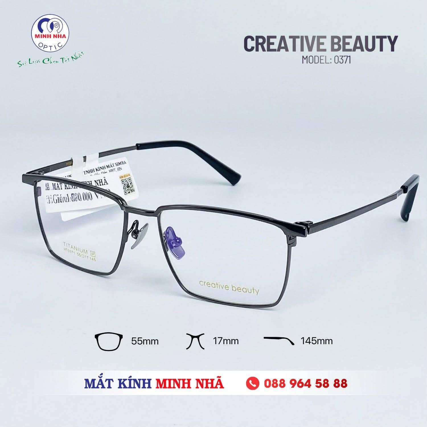 GỌNG KÍNH TITAN THANH LỊCH VÀ ĐẲNG CẤP | MẮT KÍNH MINH NHÃ PHAN THIẾT