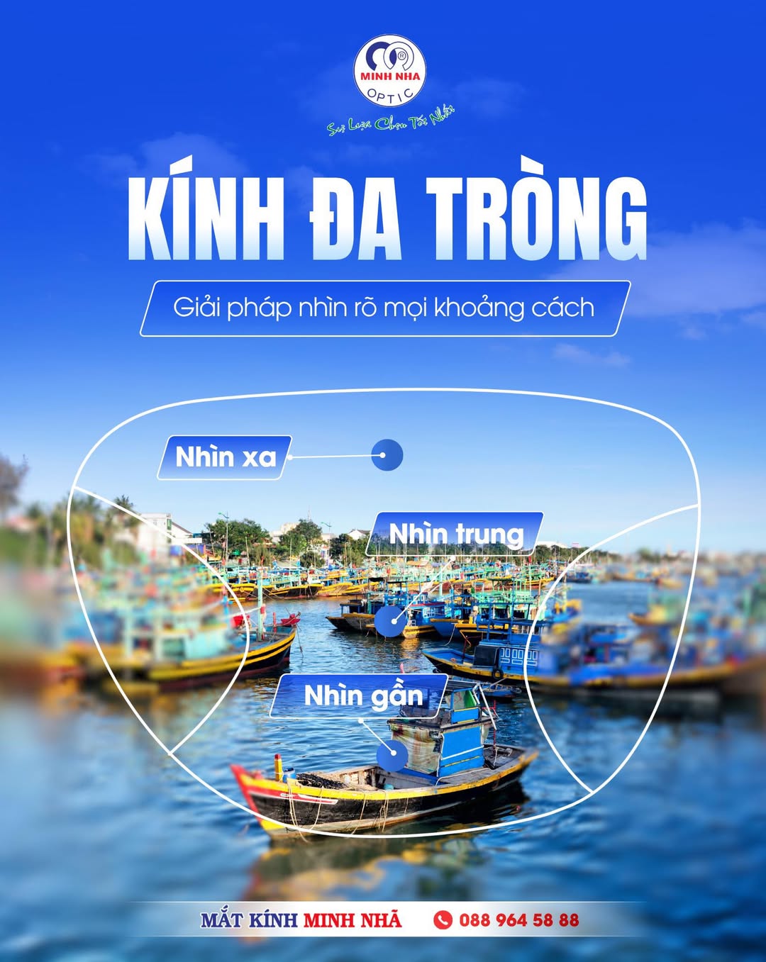 KÍNH ĐA TRÒNG – GIẢI PHÁP NHÌN RÕ Ở MỌI KHOẢNG CÁCH | MẮT KÍNH MINH NHÃ PHAN THIẾT