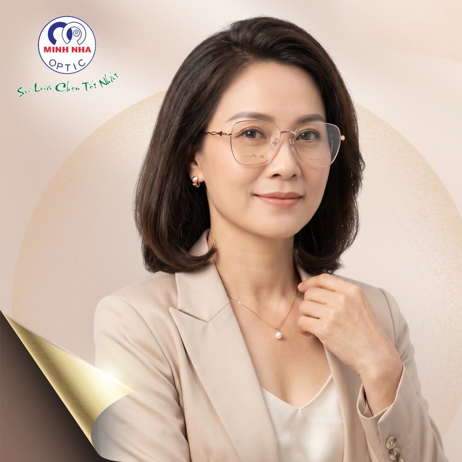 THANH LỊCH MỖI NGÀY, CHỈ CẦN CHỌN ĐÚNG GỌNG KÍNH | MẮT KÍNH MINH NHÃ PHAN THIẾT