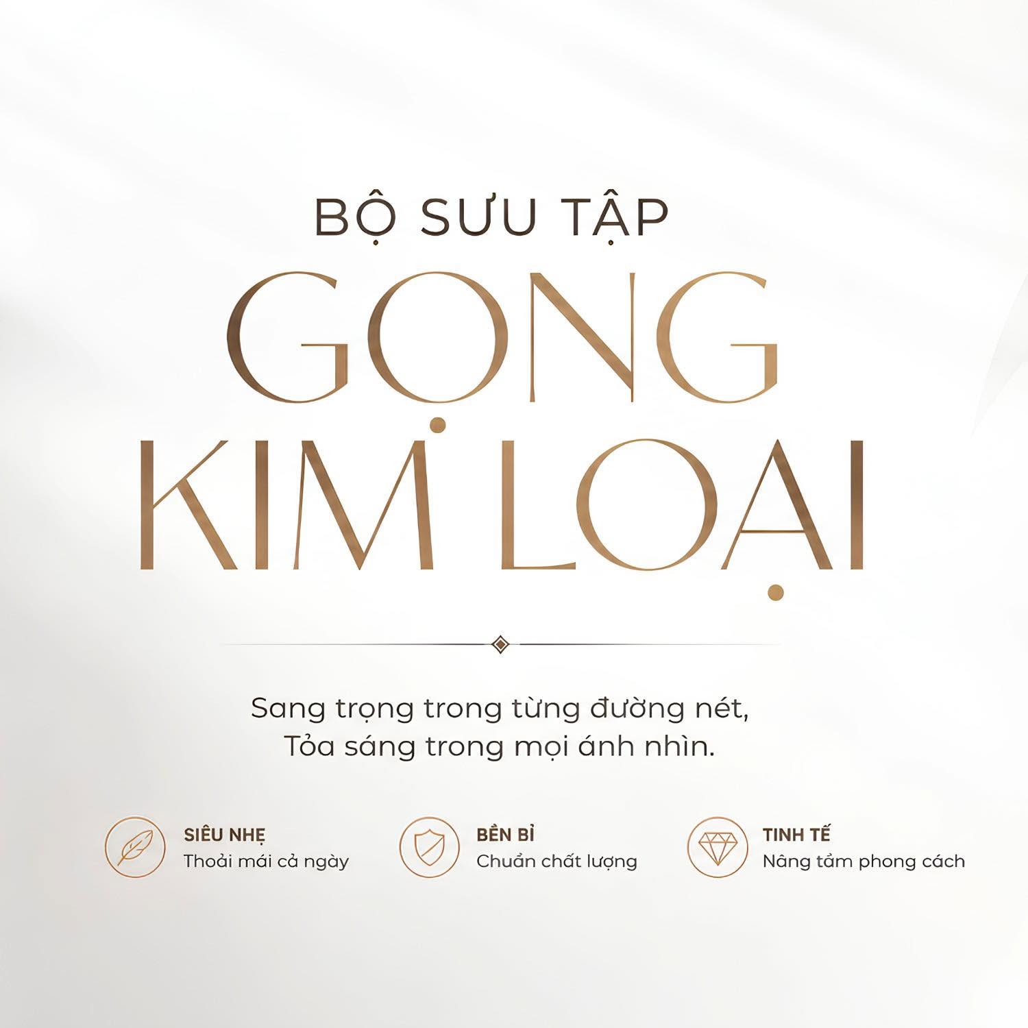 BỘ SƯU TẬP GỌNG KIM LOẠI – SANG TRỌNG TRONG TỪNG ĐƯỜNG NÉT | MẮT KÍNH MINH NHÃ PHAN THIẾT