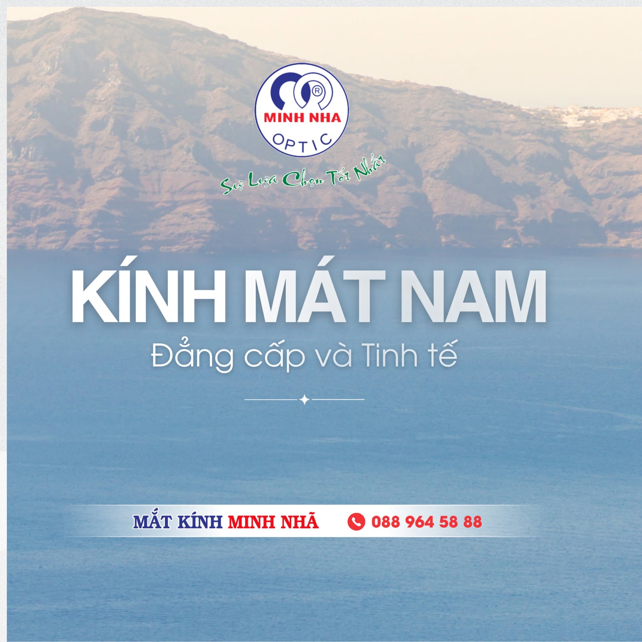 KÍNH MÁT NAM – ĐẲNG CẤP VÀ TINH TẾ | MẮT KÍNH MINH NHÃ PHAN THIẾT