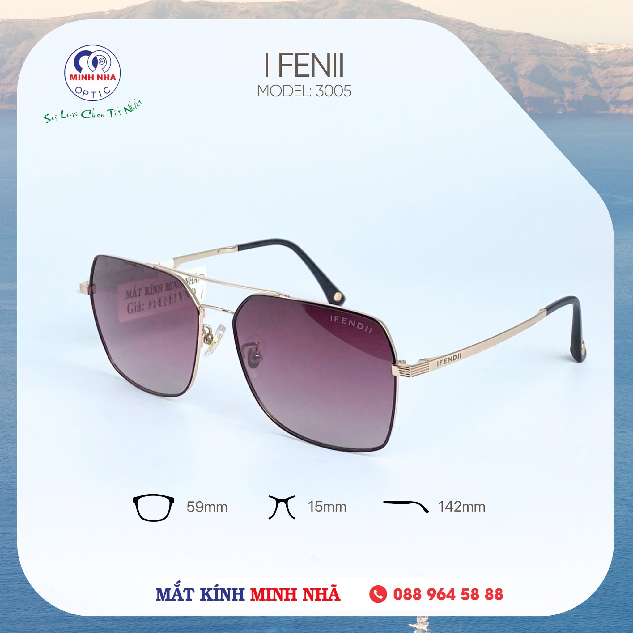 KÍNH MÁT NAM – ĐẲNG CẤP VÀ TINH TẾ | MẮT KÍNH MINH NHÃ PHAN THIẾT